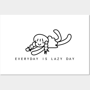 Lazy Day Posters and Art